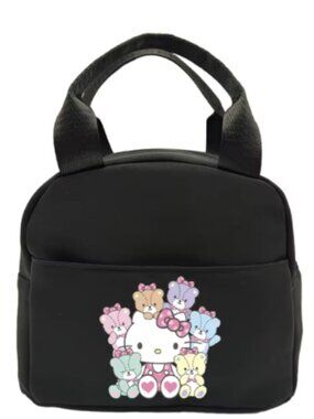 Hello Kitty & Teddy Bears Insulated Lunch Bag Cute & Functional Work, Travel